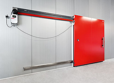 safety edges from ASO on cool-it freezer room doors