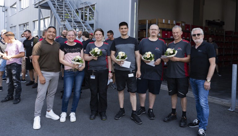 10 Jahre Betriebszugehörigkeit – wir feiern ein besonderes Jubiläum!